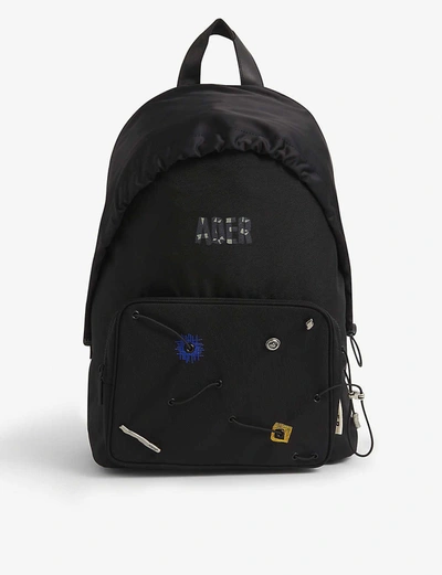 Shop Ader Error Logo-print Woven Backpack