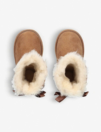 Ugg Brown Bailey Bow Ii Sheepskin Boot