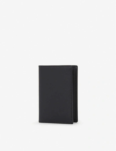 Shop Comme Des Garçons Classic Leather Card Holder In Blk