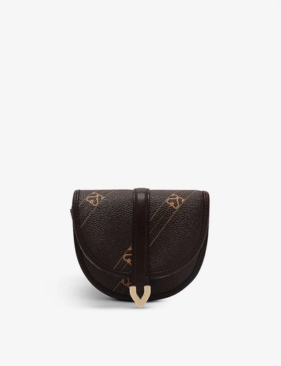 Shop Sandro Monogram Faux-leather Belt Bag