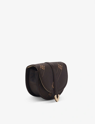 Shop Sandro Monogram Faux-leather Belt Bag