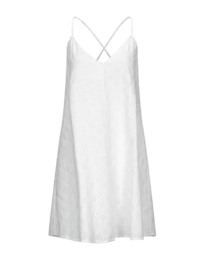 Shop Ottod'ame Knee-length Dresses In White
