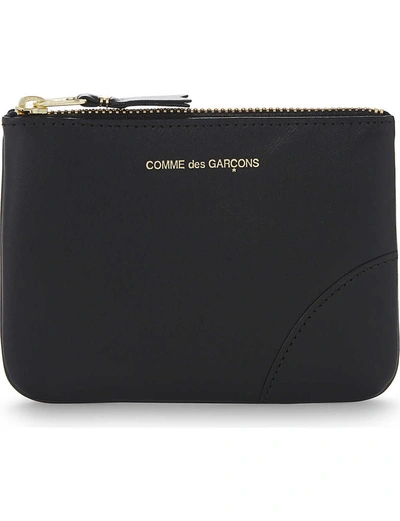 Shop Comme Des Garçons Small Zipped Leather Pouch