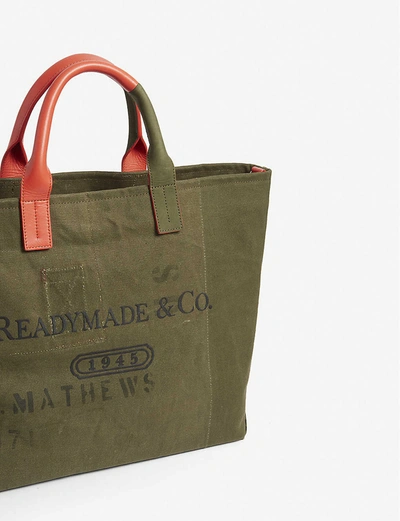 Shop Readymade Weekend Upcycled Cotton Tote Bag