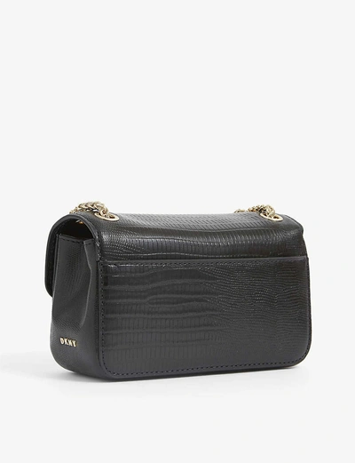 Shop Dkny Jojo Embossed Leather Cross-body Bag