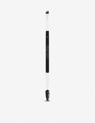 Shop Anastasia Beverly Hills Duo Brush #12 Eyebrow Brush