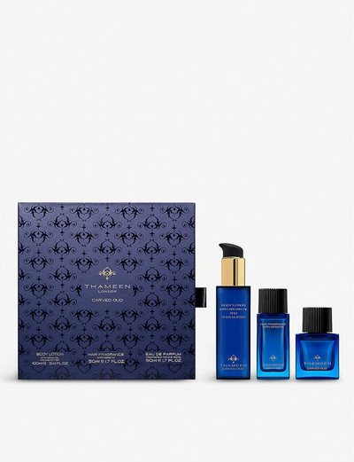 Thameen Carved Oud Essentials Set