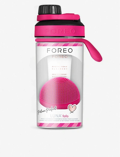 Shop Foreo Picture Perfect Luna Fo And Cleanser Set