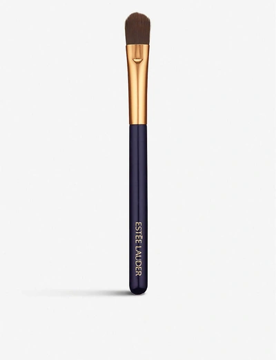 Shop Estée Lauder Estee Lauder Concealer Brush In Blue And Gold