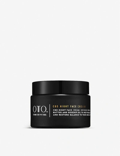 Shop Otö 1,250mg Cbd Night Face Cream 50ml