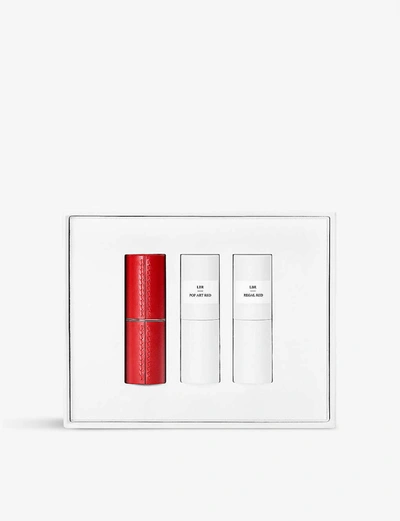 La Bouche Rouge Paris The Parisian Reds Refillable Red Lipstick Set