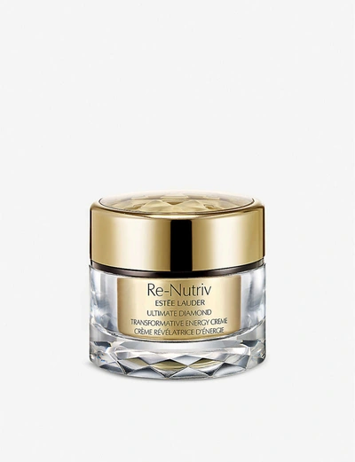 Shop Estée Lauder Re-nutriv Ultimate Diamond Transformative Energy Creme 50ml In Nero