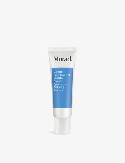 Shop Murad Blue Oil And Pore Control Mattifier Spf 45 50ml