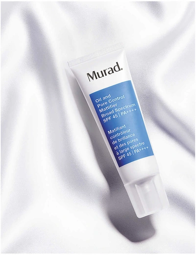 Shop Murad Blue Oil And Pore Control Mattifier Spf 45 50ml