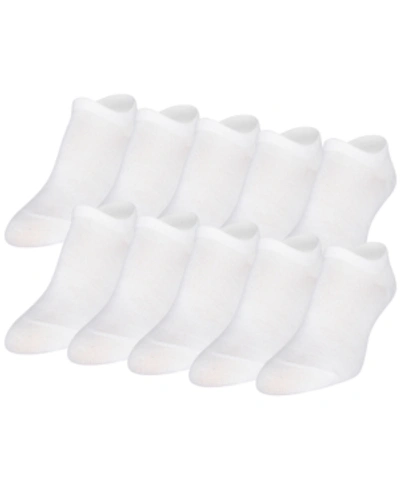 Shop Gold Toe Women's Triple-y Liner 10pk Socks In White