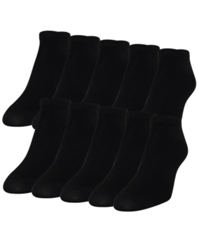 Shop Gold Toe Women's 10-pk. Lightweight No-show Socks In Black