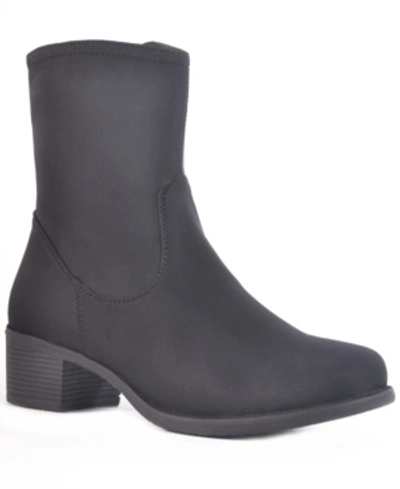 Shop Däv Dav Manhattan Waterproof Women's Mid-height Nylon Boot Women's Shoes In Black