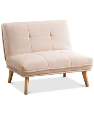 Shop Abbyson Living Bennett Chair In Ivory