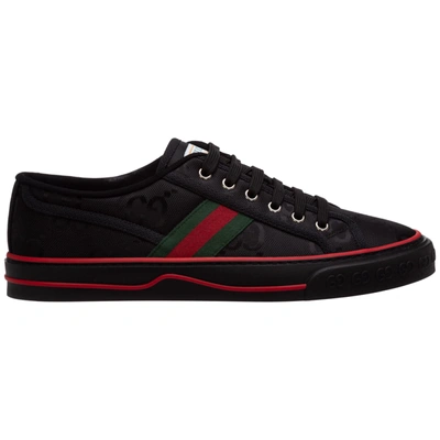 Shop Gucci Off The Grid Sneakers In Nero