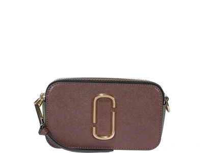 Shop Marc Jacobs Snapshot Bag In Brown