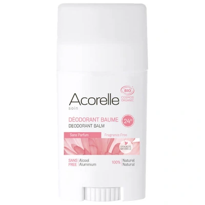 Shop Acorelle Organic Fragrance Free Deodorant Balm 40g
