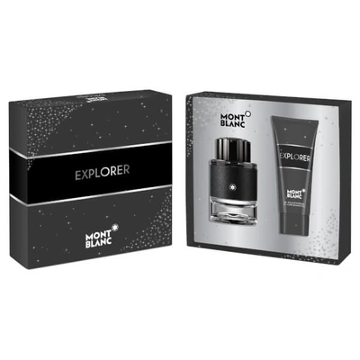 Shop Montblanc Explorer Eau De Parfum And Shower Gel Set