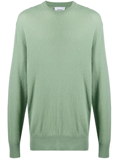 Shop Nanushka Madan Round-neck Jumper In Green