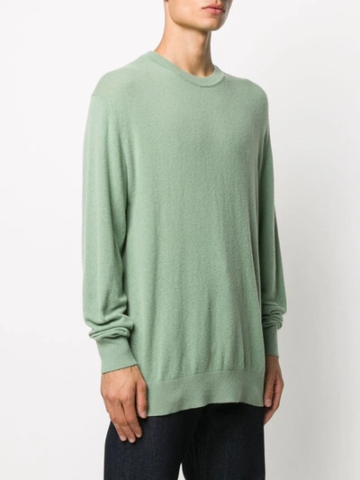 Shop Nanushka Madan Round-neck Jumper In Green