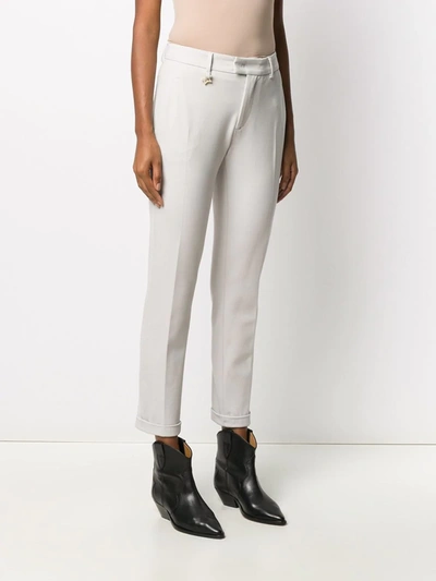 Shop Lorena Antoniazzi Star Pendant Trousers In Neutrals