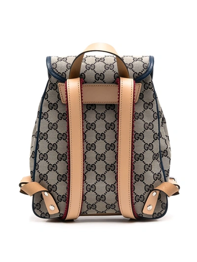 Shop Gucci Gg Backpack In Neutrals