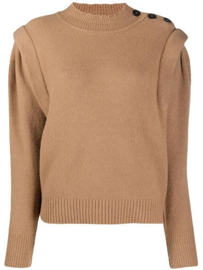 Shop Isabel Marant Étoile 'meery' Pullover In Neutrals