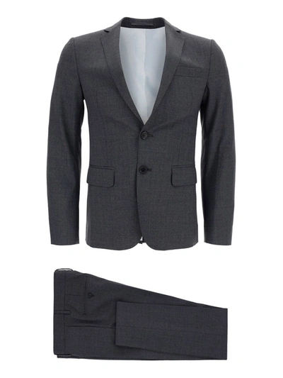 Shop Dsquared2 Wool Suit In Grey