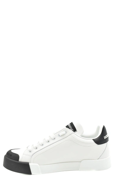 Shop Dolce & Gabbana Sneakers In Bianco7nero