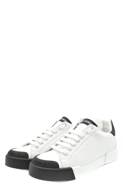 Shop Dolce & Gabbana Sneakers In Bianco7nero