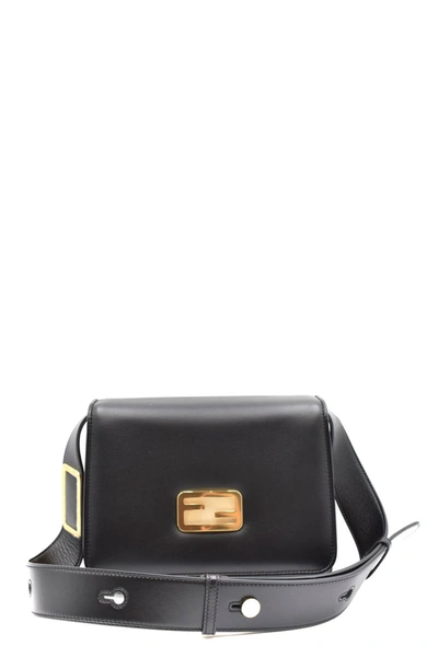 Shop Fendi Bags In Nero+uovo+praline+os