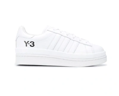 Shop Y-3 Sneakers In Bianco