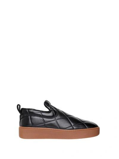 Shop Bottega Veneta Bv Quilt Sneakers In Black