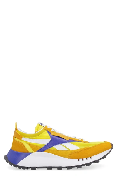 Shop Reebok Classic Leather Legacy Sneakers In Yellow