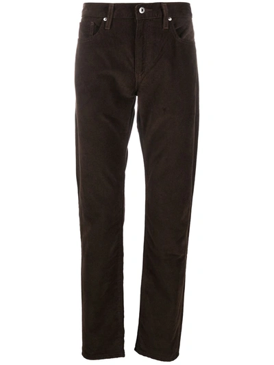 Shop Levi's Skinny-fit Corduroy Trousers In Brown