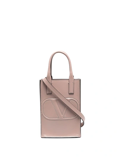 Valentino Garavani Valentino Vlogo Walk Crossbody Bag Pink Pink