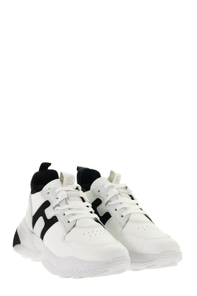 Shop Hogan Sneakers Interaction In Black/white