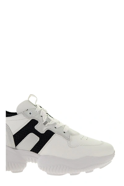 Shop Hogan Sneakers Interaction In Black/white