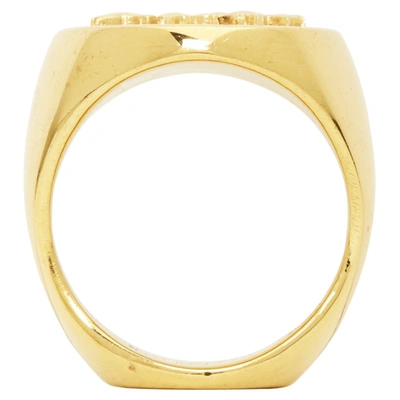 Shop Alan Crocetti Gold Hybrid Ring