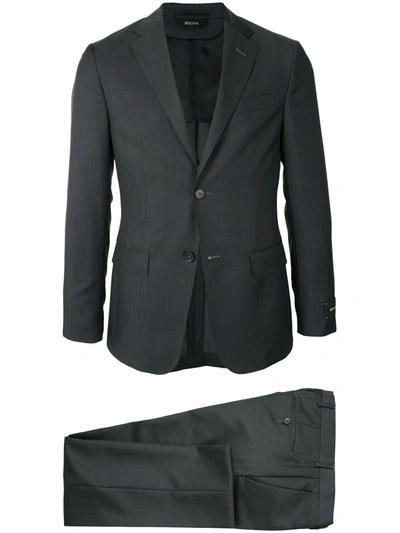Shop Ermenegildo Zegna Tailored Two-piece Suit In Grey