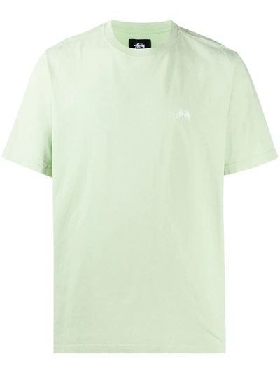 Shop Stussy Short-sleeve T-shirt In Green