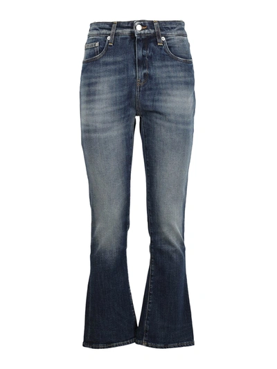 Shop Department 5 Flared Jeans In Medium Wash