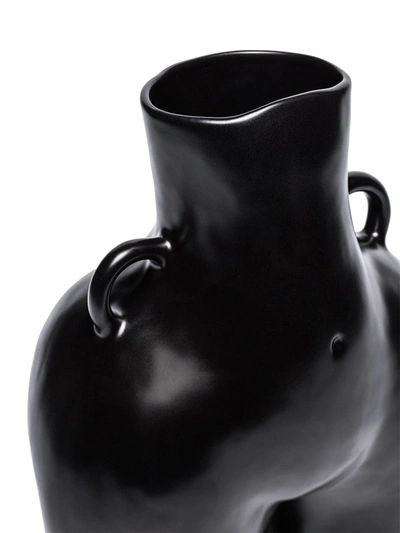 Shop Anissa Kermiche Love Handles Vase In Black