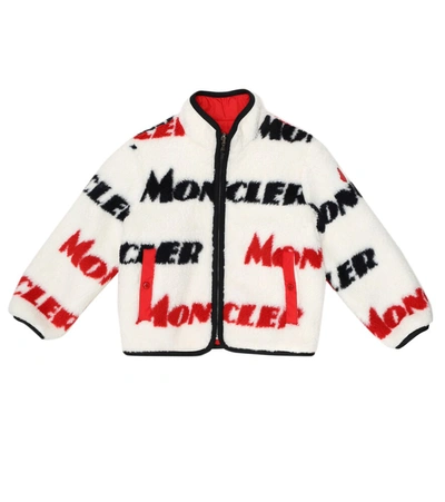 Shop Moncler Crespino Reversible Jacket In White