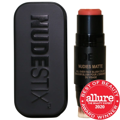 Shop Nudestix Nudies Matte Cream Bronzer Beach Babe 0.25 oz/ 7 G