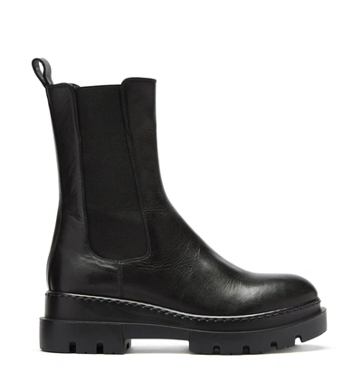 Shop La Canadienne Braydon Leather Boot In Black